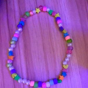Colorful indie necklace